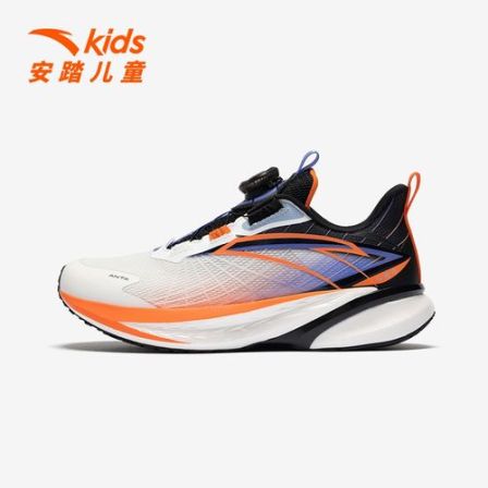 安踏儿童男大童2026骇浪学生体侧专业跑鞋2026跑步新款大童运动鞋