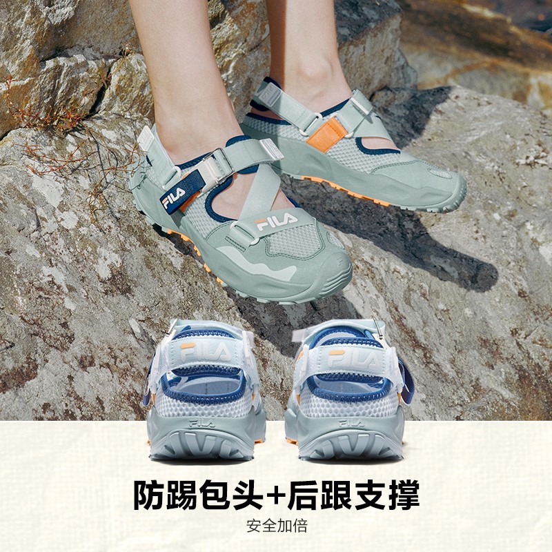 【斐乐儿童萤火虫凉鞋】2026年夏季中大童溯溪涉水凉鞋K55B623801主图