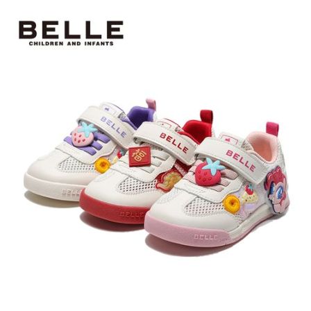 【小马宝莉】百丽26夏新款女童轻便卡通休闲运动鞋RA0036