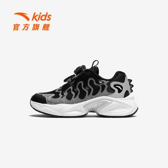 星游2安踏儿童男小童休闲鞋26新款防滑儿童犟弹旋钮老爹鞋运动鞋主图