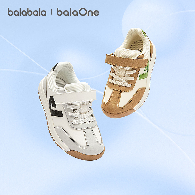 【balaOne】巴拉巴拉童鞋儿童慢跑鞋男女童2026年新款春秋运动鞋主图