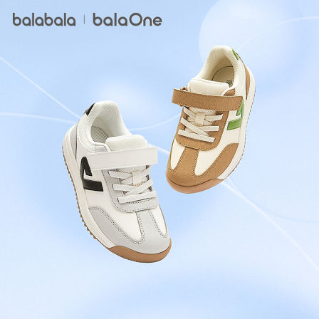 【balaOne】巴拉巴拉童鞋儿童慢跑鞋男女童2026年新款春秋运动鞋