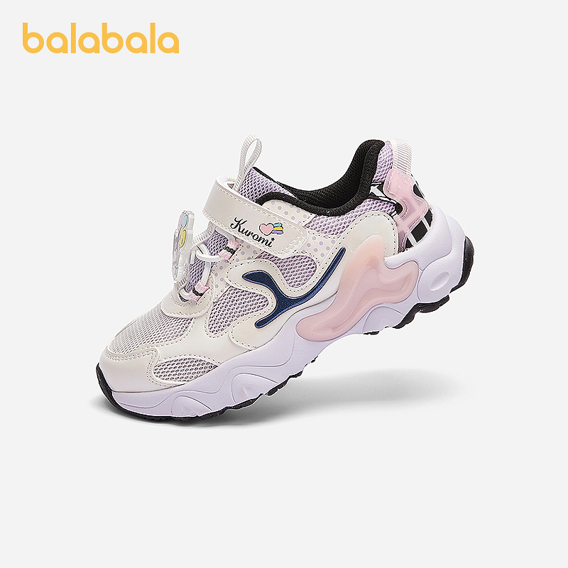 【库洛米IP商场同款】巴拉巴拉童鞋儿童运动鞋女童2026夏新慢跑鞋主图