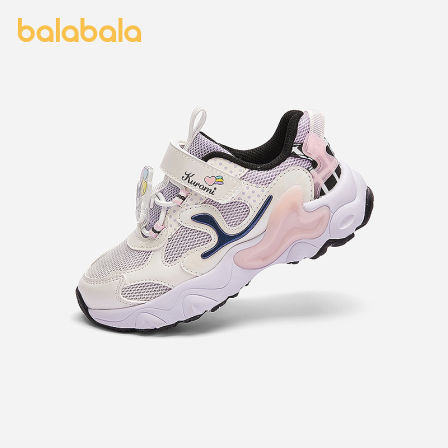 【库洛米IP商场同款】巴拉巴拉童鞋儿童运动鞋女童2026夏新慢跑鞋