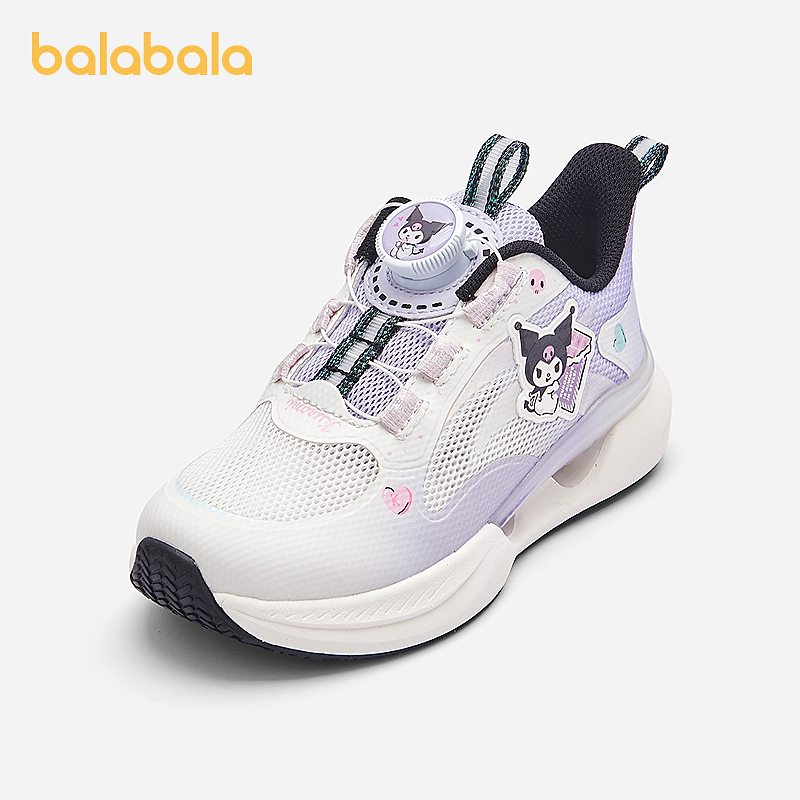 【库洛米IP商场同款】巴拉巴拉童鞋女童运动鞋2025夏季新款网面鞋主图