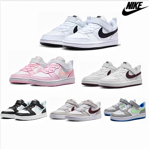 正品NIKE耐克时尚经典低帮舒适减震耐磨儿童板鞋轻便透气中童合集主图