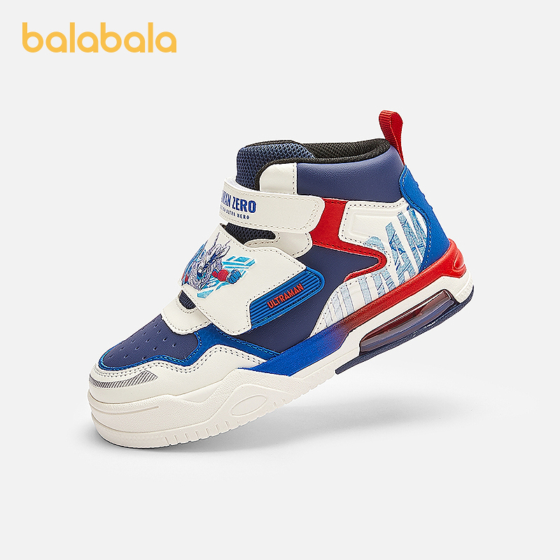 奥特曼巴拉巴拉童鞋儿童板鞋男童运动鞋新春秋休闲鞋高帮鞋子主图