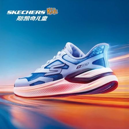 26全国专柜上新【竞速闪穿跑鞋】斯凯奇官方儿童舒适缓震休闲运动鞋