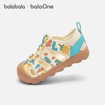 【balaOne】巴拉巴拉儿童学步鞋男童女童凉鞋2026夏新溯溪运动鞋