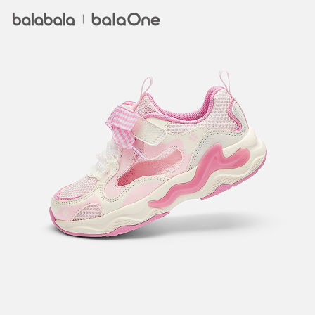 【balaOne】巴拉巴拉童鞋儿童运动鞋女童2026夏新慢跑鞋校园通勤