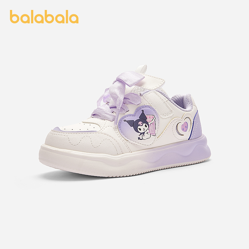 【库洛米】巴拉巴拉童鞋儿童板鞋低帮女童小白鞋春秋新款鞋子主图