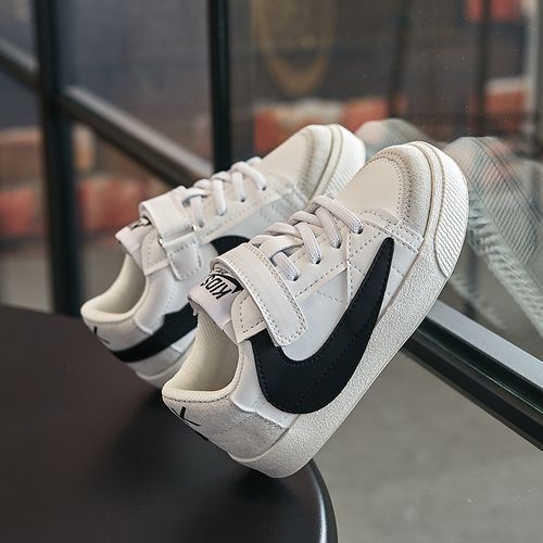 6-12岁中大童AJ童鞋女童2024春秋新款百搭运动鞋透气男童宝宝鞋潮主图