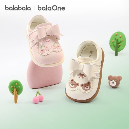 【balaOne】巴拉巴拉童鞋儿童学步鞋女童新款春秋防滑透气鞋