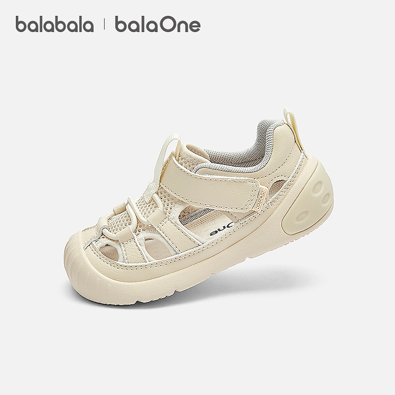 【balaOne】巴拉巴拉童鞋儿童学步鞋男童女童凉鞋2026夏新包头鞋主图