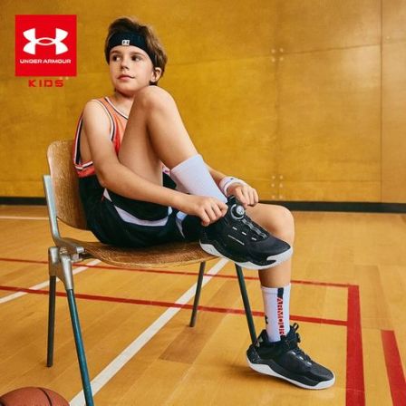 Under Armour/安德玛运动鞋透气休闲防滑运动风儿童减震马拉松