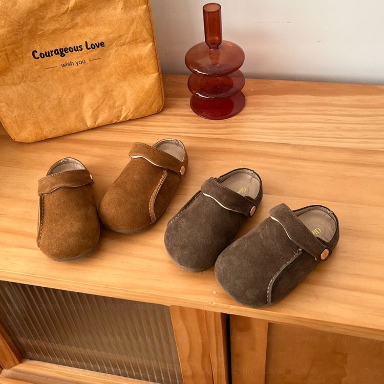 Gina春季复古勃肯单鞋儿童男女童时尚秋季透气软底防滑小童1507主图