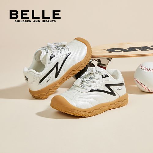 百丽儿童运动鞋2026春季新款男女儿童鞋透气专业跑步鞋 L6C505 QC主图