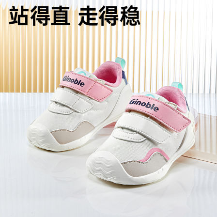 基诺浦机能鞋2025年春季新款婴幼儿婴儿男女步前鞋宝宝鞋子GB2391