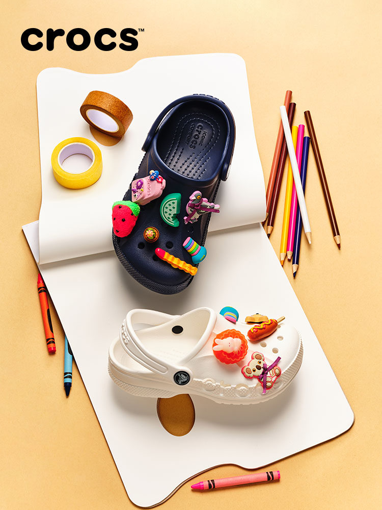 CrocsCRORS贝雅儿童洞洞鞋|207013主图