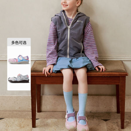 ARIACA艾芮苏女童运动鞋2026春季新款透气魔术贴软底儿童休闲鞋子