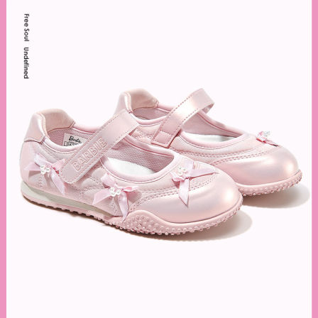 芭比童鞋女童玛丽珍鞋2026新款春季软底防滑小公主鞋儿童运动鞋子