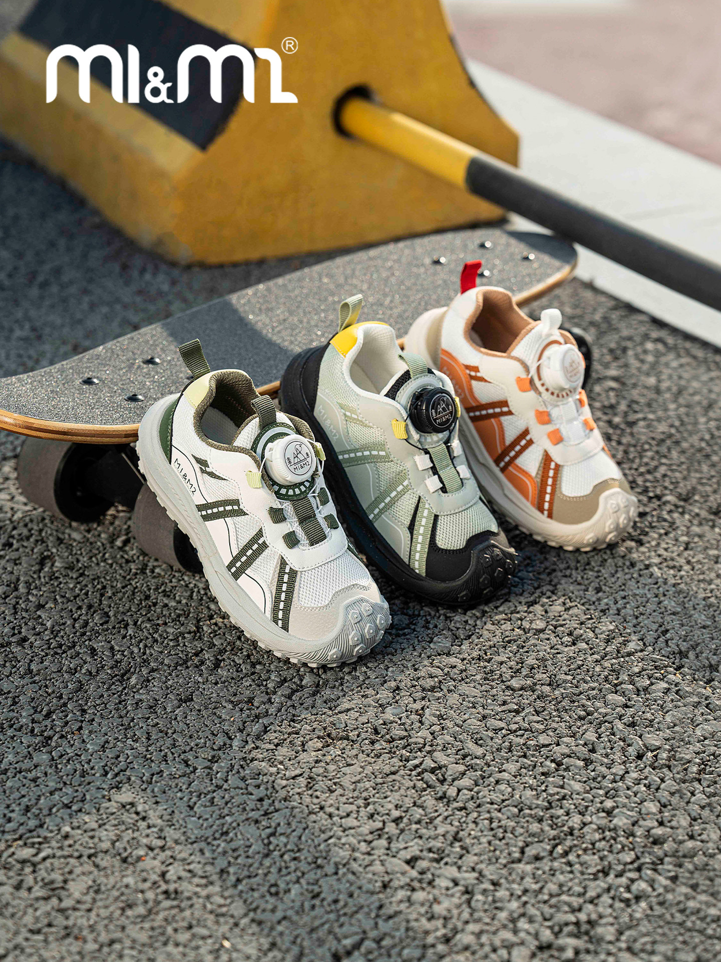 m1m2西班牙童鞋儿童运动鞋轻便休闲春季新款男童登山鞋女童跑步鞋主图