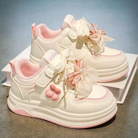 官网C&K儿童小白鞋女童板鞋2026新款春季公主软底运动鞋女孩轻便