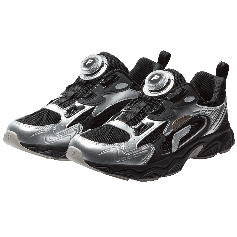 FILA KIDS斐乐童鞋儿童旋钮运动鞋2026夏季男女大童运动复古跑鞋主图