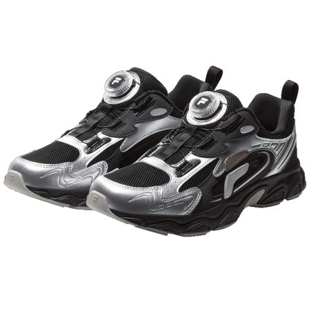 FILA KIDS斐乐童鞋儿童旋钮运动鞋2026夏季男女大童运动复古跑鞋