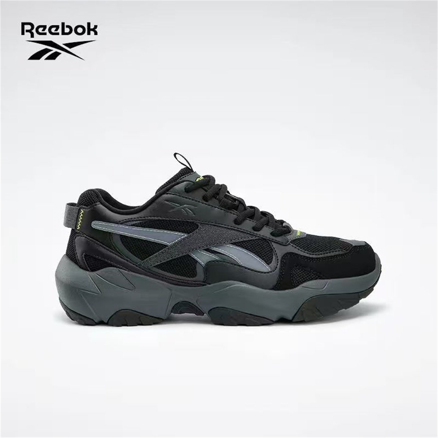 Reebok锐步男鞋春季2026新款FLUFFI PUFF CN运动休闲增高老爹潮鞋主图