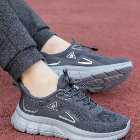 张凯丽老人鞋子男鞋2026新款春季爸爸鞋中老年舒适健步休闲运动鞋