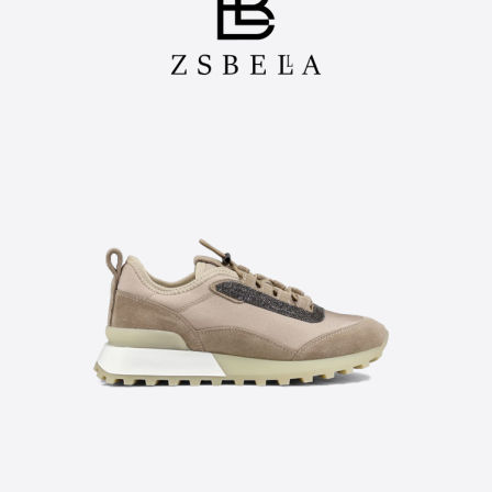 ZSBELLA赛斯贝拉羊皮阿甘鞋4cm休闲厚底系带德训鞋圆头ZS1213