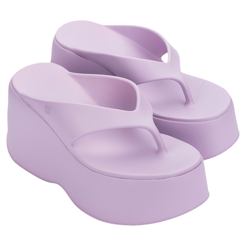 Melissa/梅丽莎女26新款夏季显高厚底坡跟夹脚人字拖高跟鞋37862主图