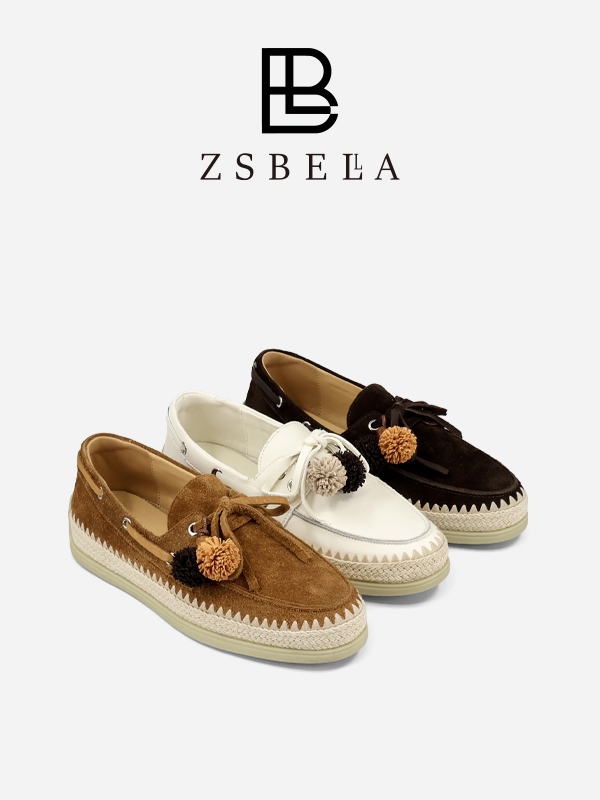ZSBELLA赛斯贝拉26春季新牛皮舒适休闲鞋ZS1351主图