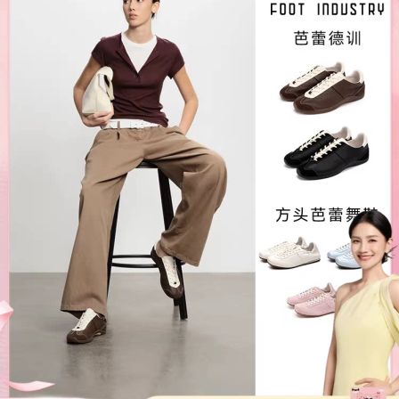 【胡可推荐】足下工业 FOOT INDUSTRY 芭蕾德训 方头芭蕾鞋