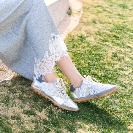 K姐 【赛车鞋】薄底百搭轻防水高弹内增高鞋垫休闲鞋