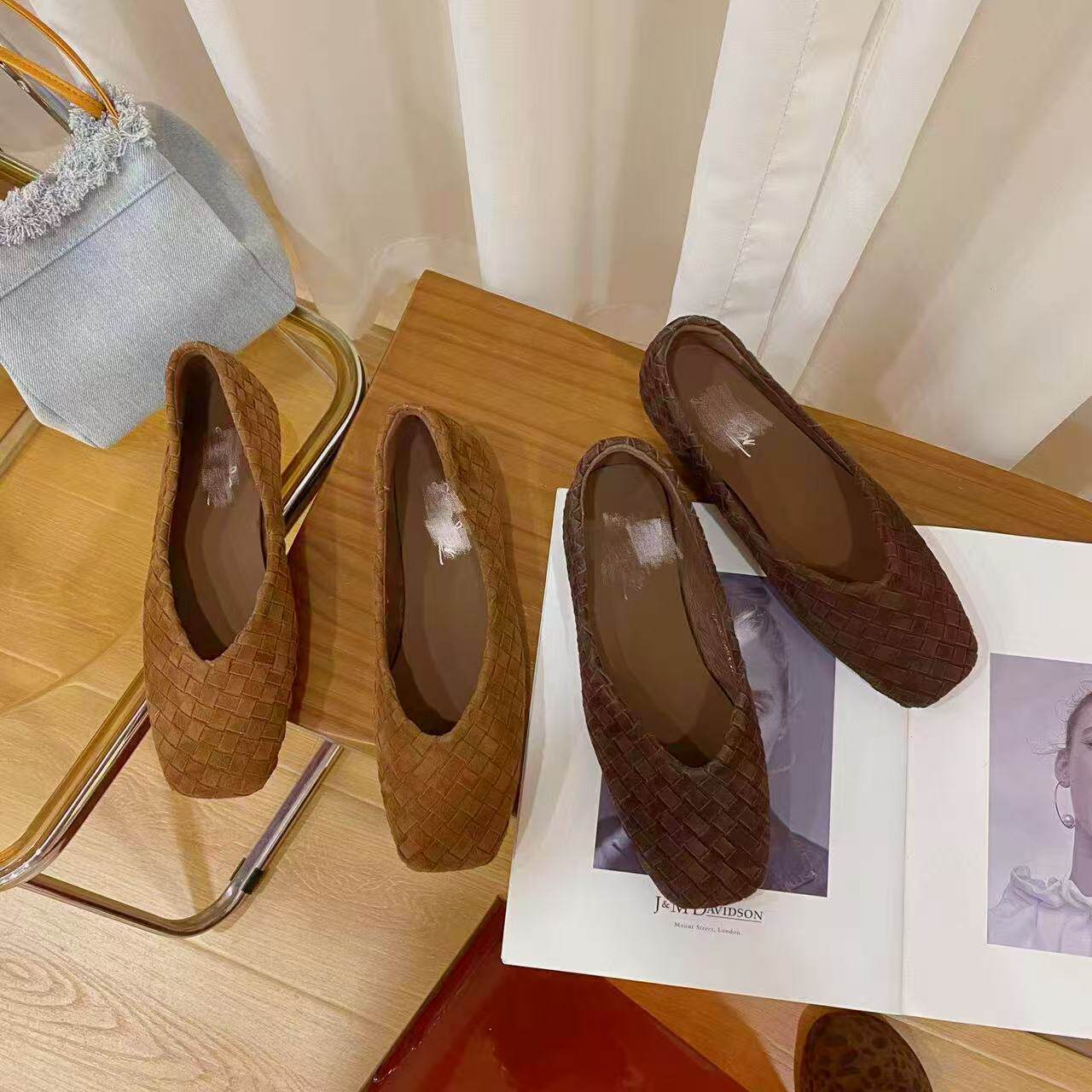 VK定制 韩版高档时尚单鞋女573-302主图