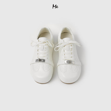 ME【钻石锁扣鞋】重磅小公牛皮格奢牌感百搭时尚休闲鞋子MEHS0224