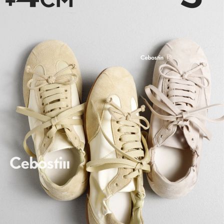 【腹肌商店】休闲鞋 蝴蝶结4cm内增高版德训鞋女芭蕾舞鞋春季新款