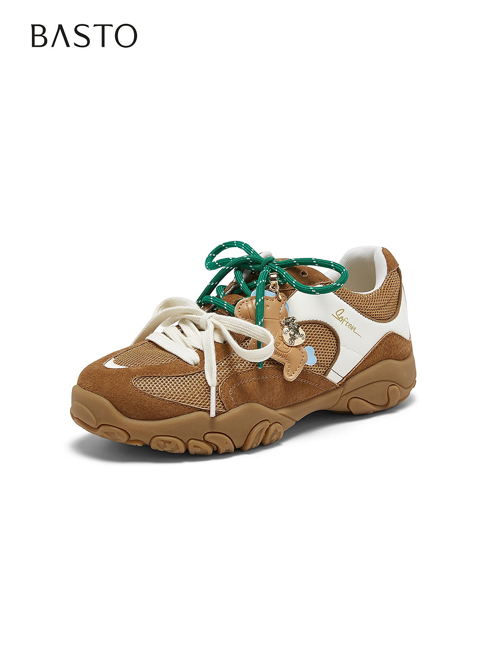 【所有姐姐的衣橱直播间】百思图德训鞋潮流运动休闲鞋A2092AM6Z主图