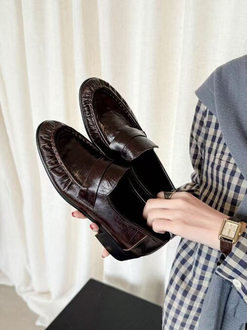 【超好】鳗鱼皮Row风极简乐福四季鞋GM07GHY2156主图