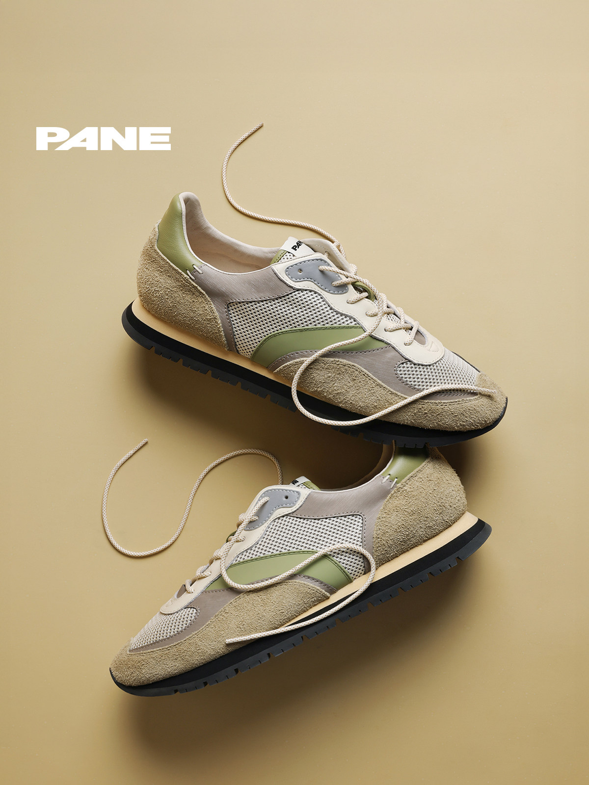 PANE-故途2.0系列-PASTEL DRIFT霁步 运动休闲阿甘鞋子2026新款主图