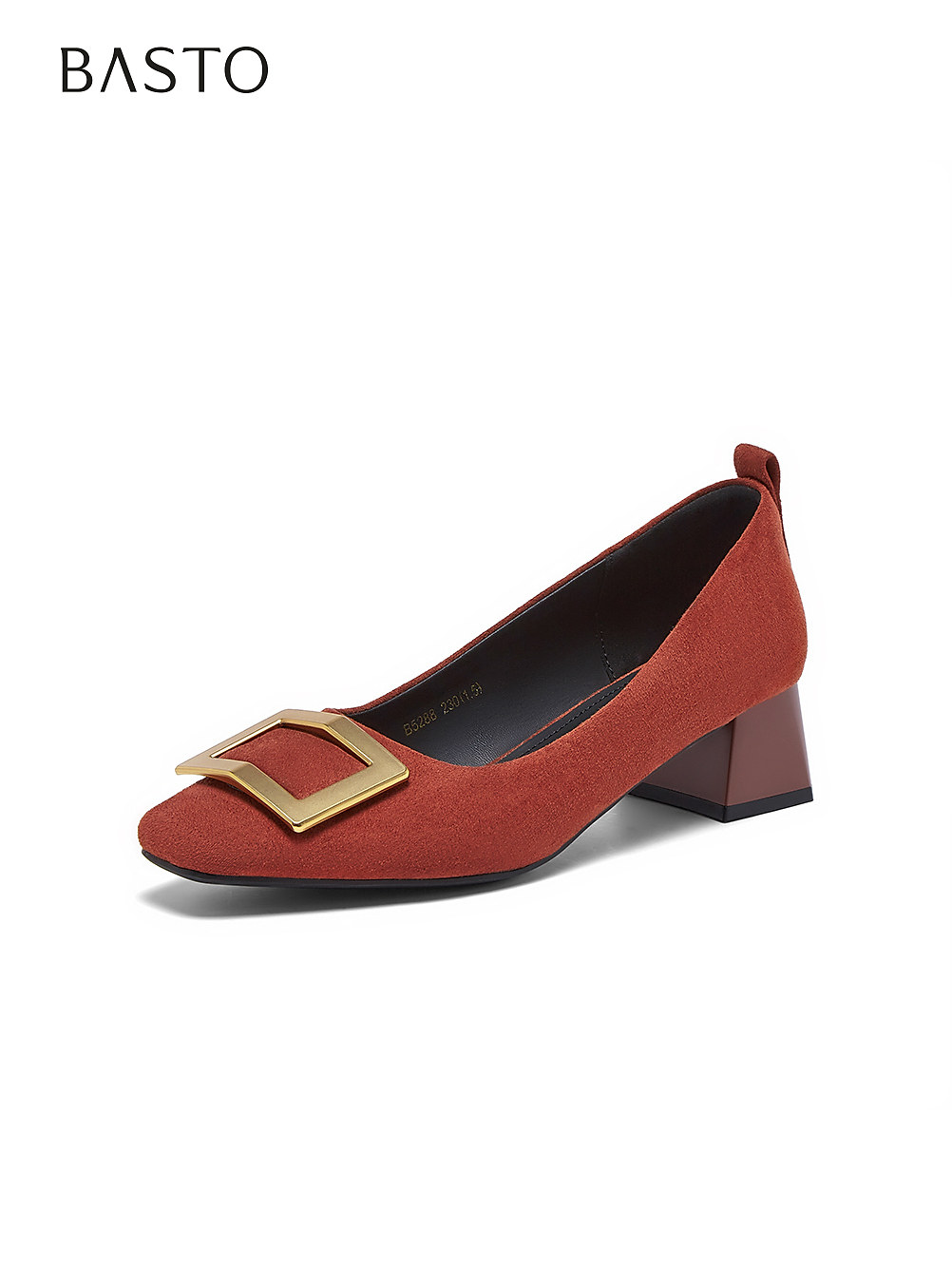 【所有姐姐的衣橱直播间】百思图浅口单鞋时尚通勤女鞋B5288AQ6Z主图