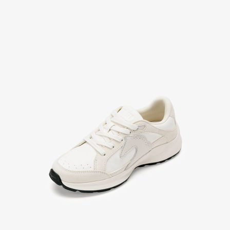 73hours女鞋全都有2026春季新款白色厚底增高老爹鞋女时尚休闲鞋