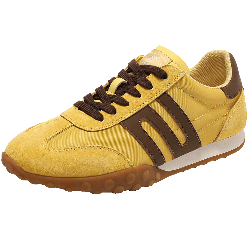 【香菇38女王节】百丽女鞋彩虹豆德训鞋男女同款时尚舒适鞋阿甘鞋主图