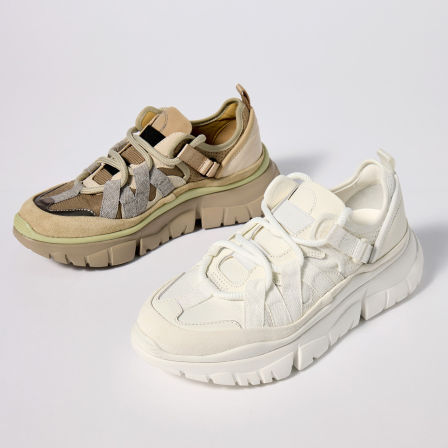 小岛微风“爆款回归”热卖3000+厚底老爹鞋女增高休闲鞋运动鞋