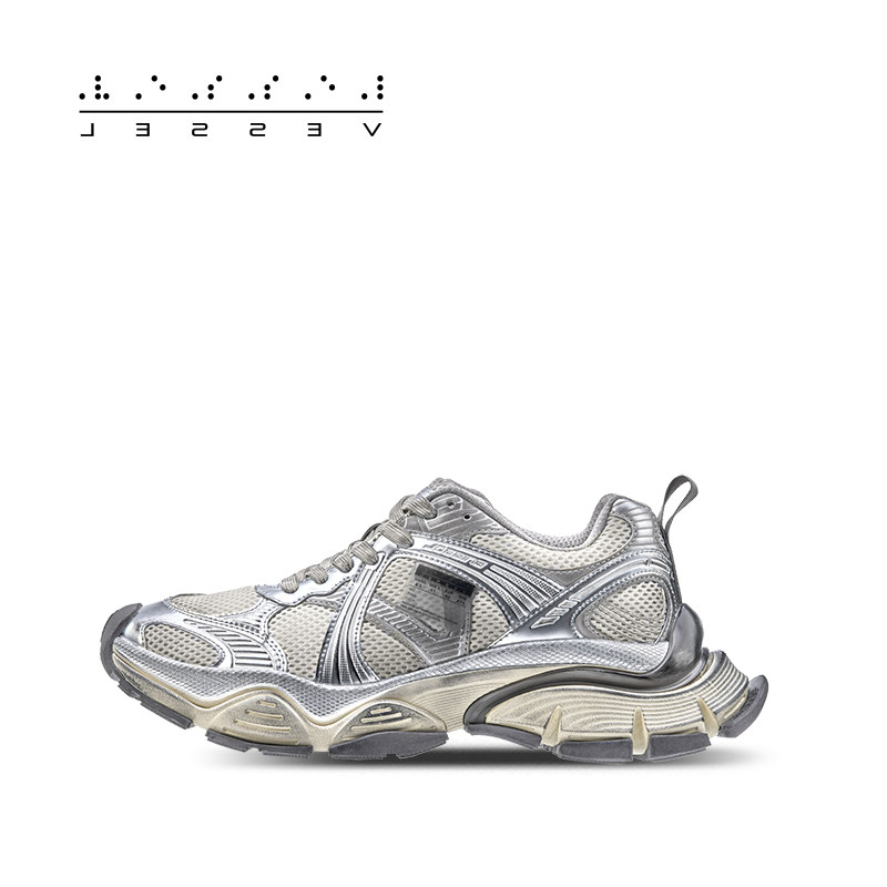 【3/9 12:00限时发售】XVESSEL复古潮流增高厚底老爹鞋男女款主图