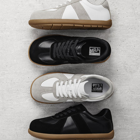 MRA宽头德训鞋男款2026新款复古平底开车通勤百搭运动休闲板鞋春