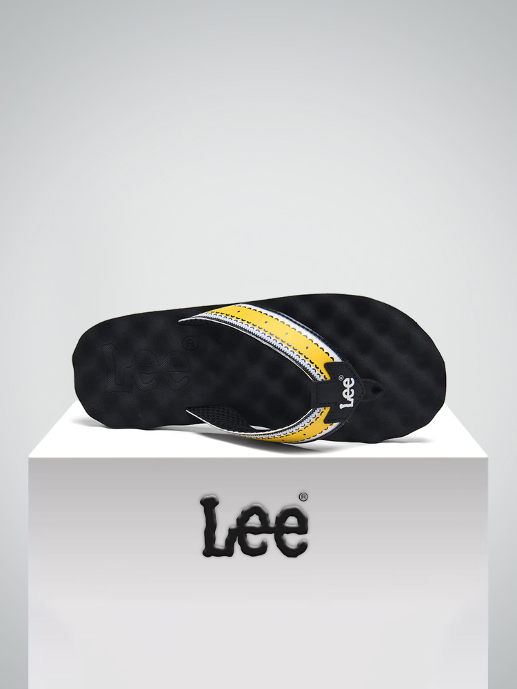 Lee官方人字拖拖鞋男士防滑耐磨沙滩拖鞋2026新款夏季夹趾凉拖男主图
