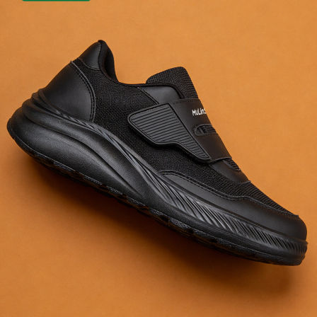 木林森老人鞋男拇外翻专用鞋加宽脚肿宽松健步鞋中老年爸爸运动鞋